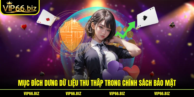 Mục đích dùng dữ liệu thu thập trong chính sách bảo mật Mục đích dùng dữ liệu thu thập trong chính sách bảo mật